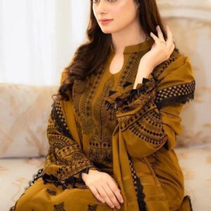 dhanak 3 PC embroiderd