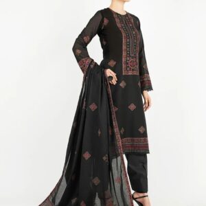 dhanak 3 PC embroiderd