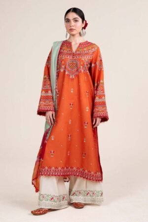 Sapphire SP-71 Lawn Embroidered 3pc